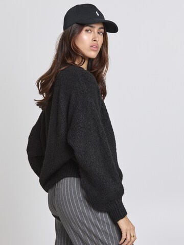 Lilavie Strickpullover ' Peggii ' in Schwarz