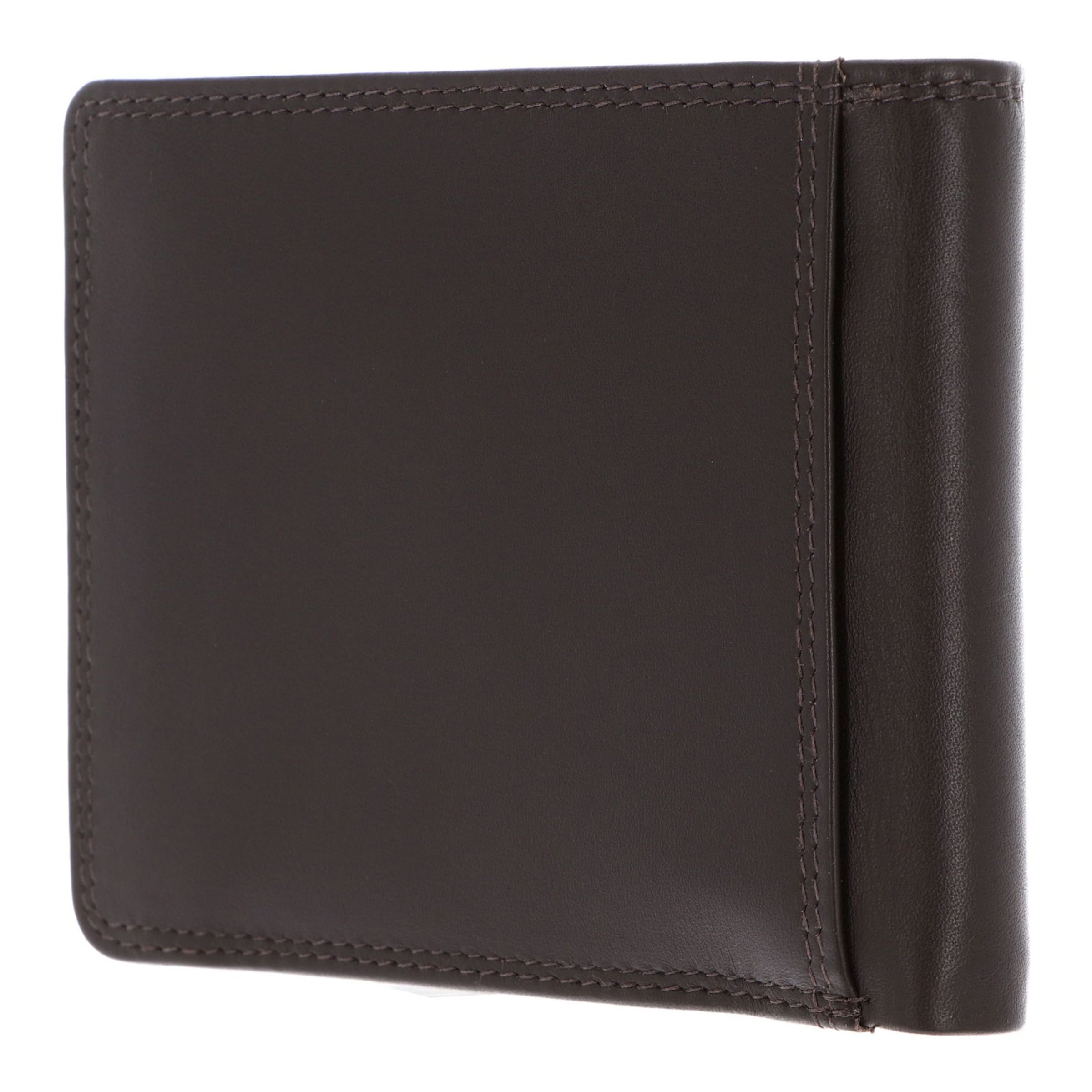Porte-monnaies 'RFID' GOLDEN HEAD en marron