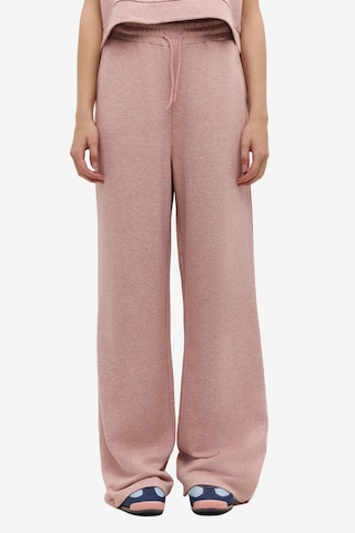 No Matter What Regular Trousers in Pink: front