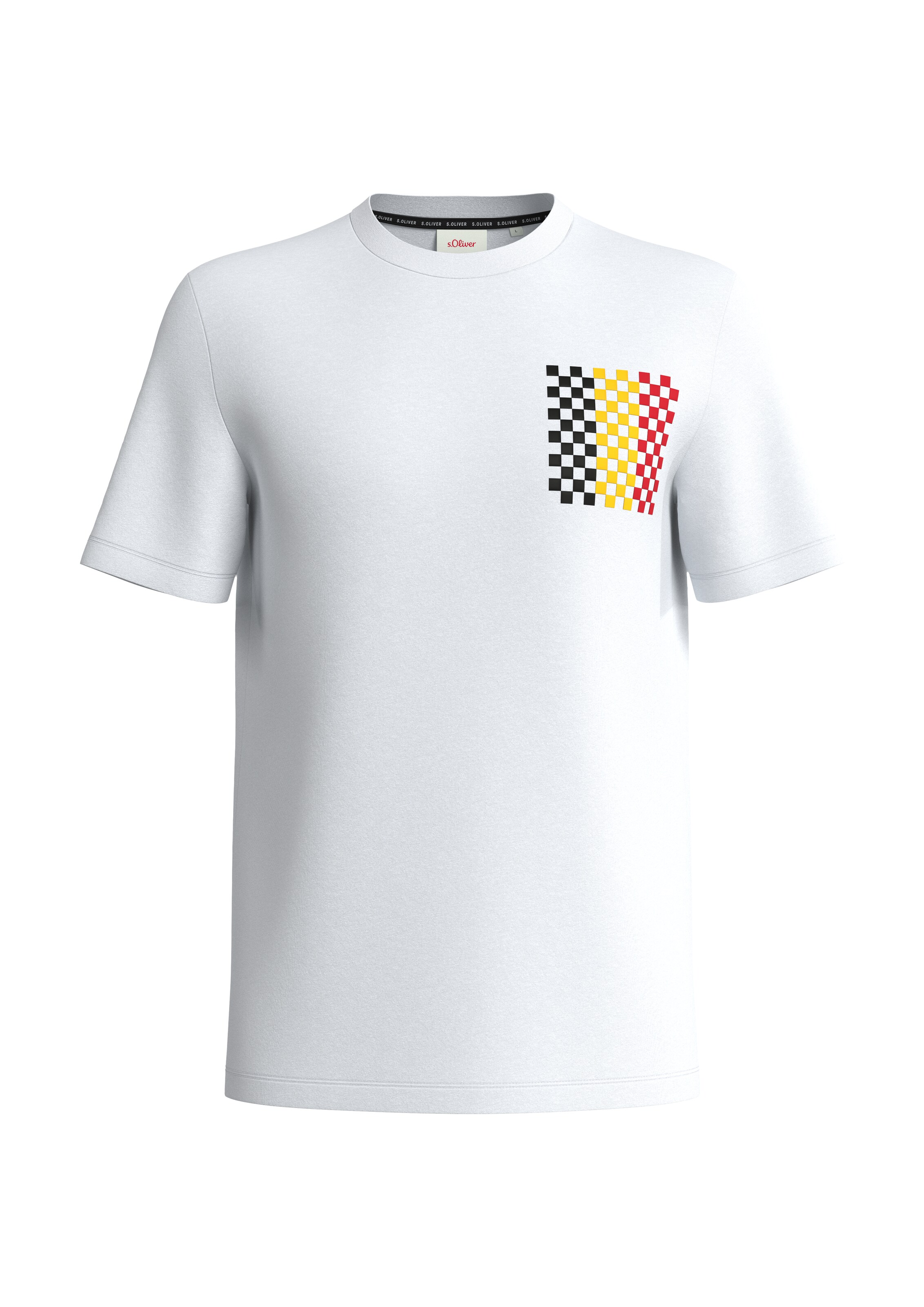 s.Oliver Koszulka w kolorze biały: przód