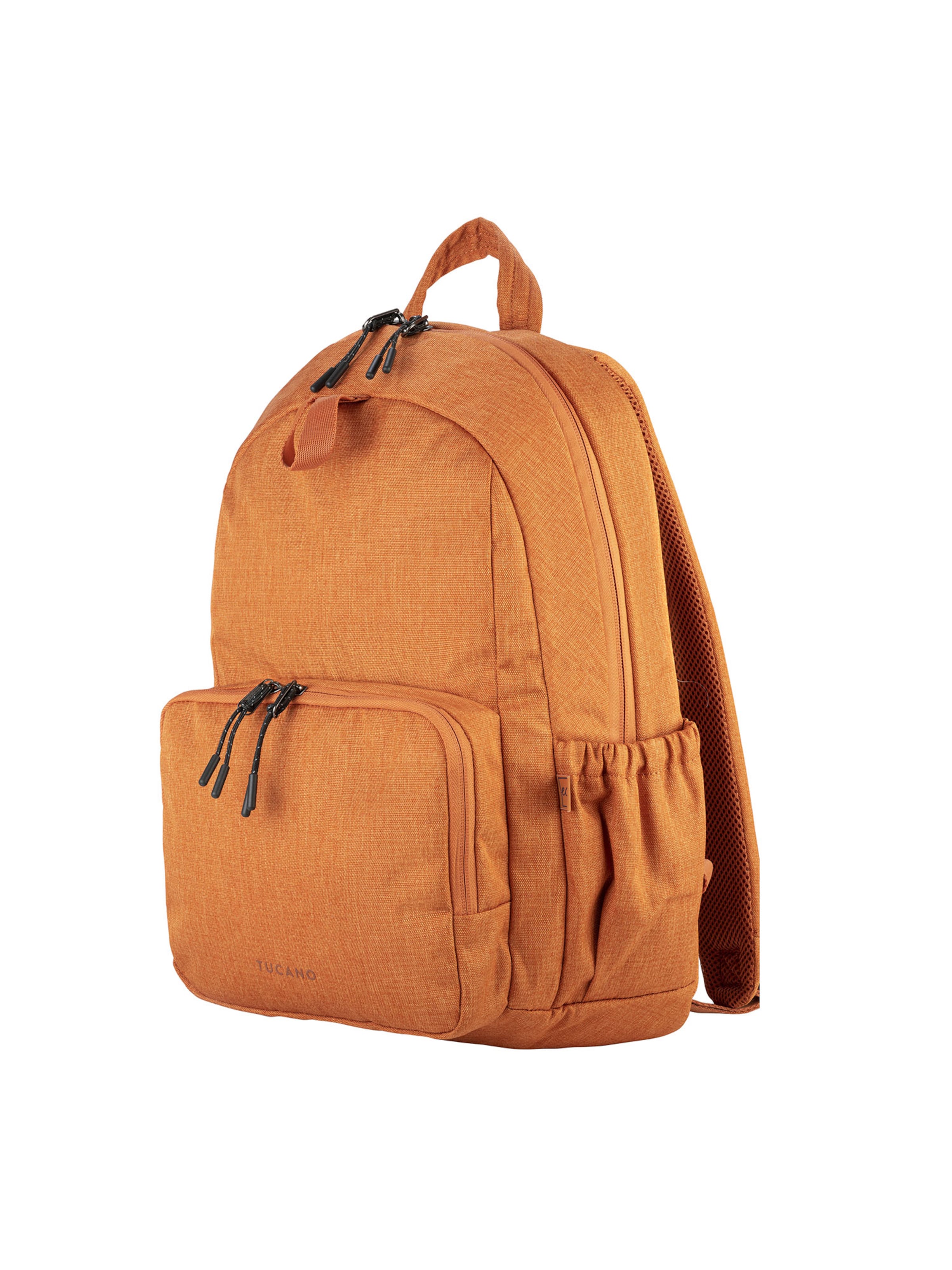 Zaino 'Zaino Unisex Tucano Poliestere con Zip - 29x42,5x14 cm' di TUCANO in arancione