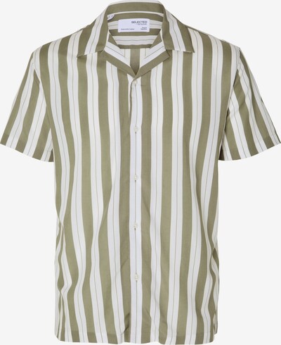 SELECTED HOMME Overhemd 'Regair' in de kleur Groen / Wit, Productweergave