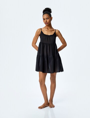 Koton Strandkleid in Schwarz