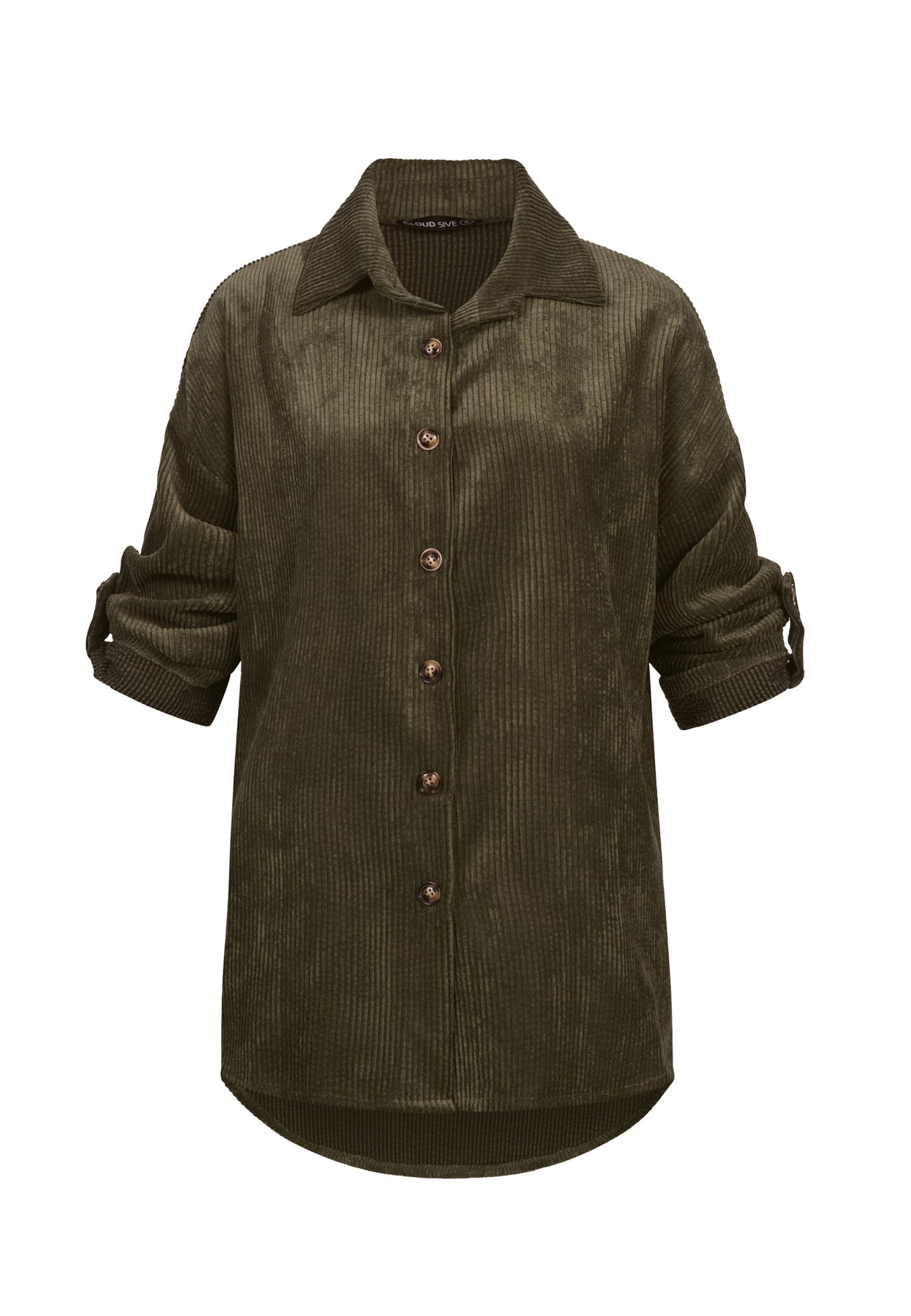 Chemisier Cloud5ive en vert : devant