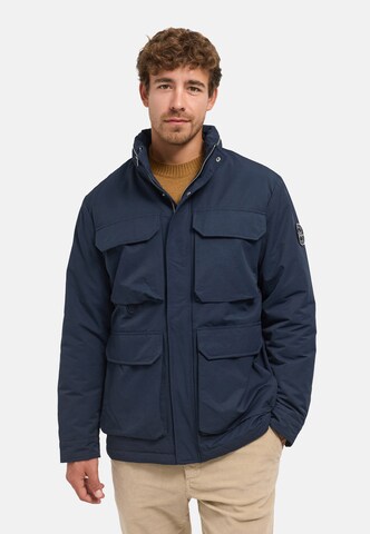Kronstadt Winter Jacket 'Monty' in Blue: front
