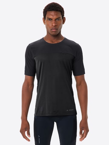 VAUDE Functioneel shirt 'Kuro II' in Zwart: voorkant