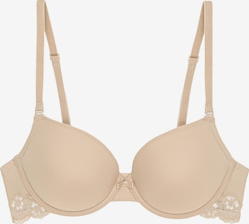 TRIUMPH Bra ' Lovely Micro ' in Beige: front