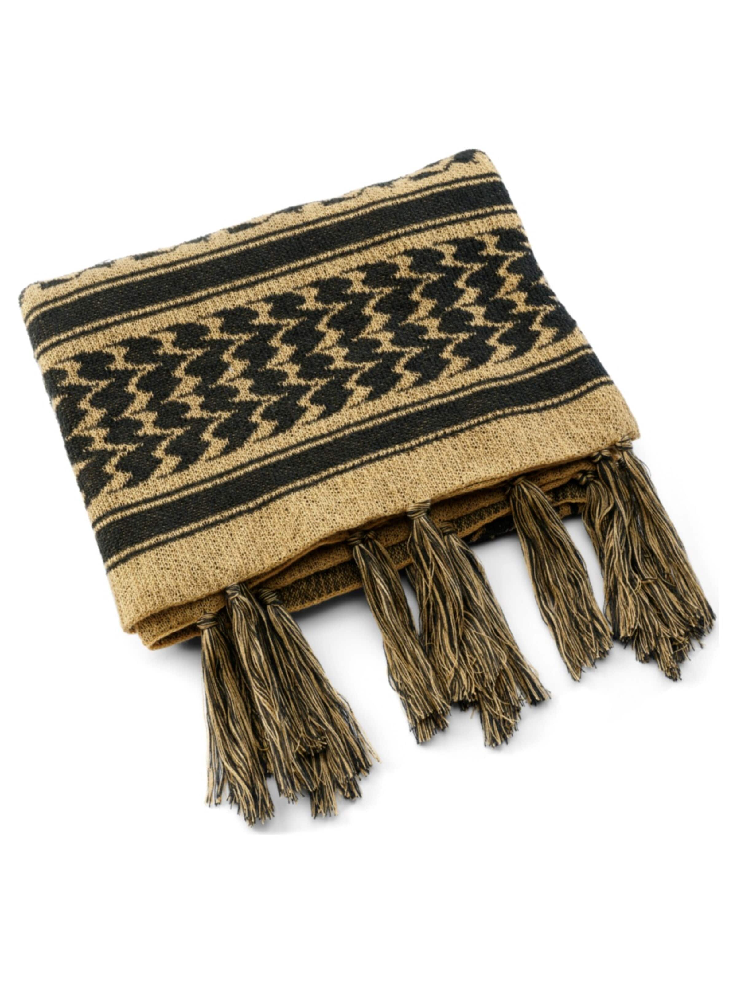 Lucleon Scarf 'Helix' in Beige