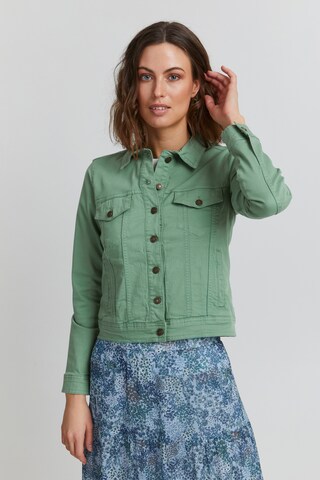 Veste mi-saison Fransa en vert : devant