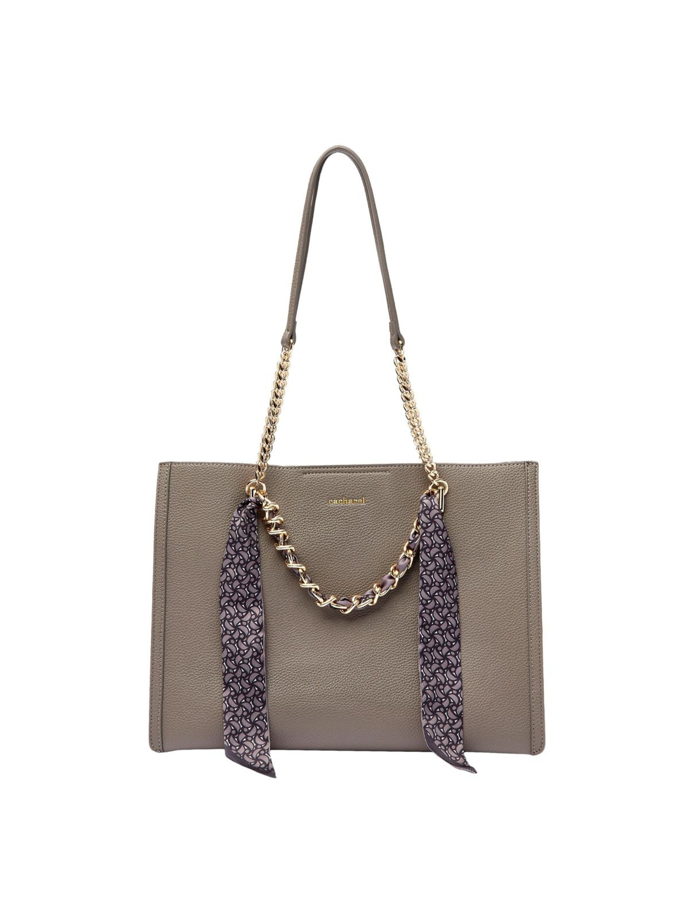 Sacs à main 'Lady bag Amelia' Cacharel en gris : devant