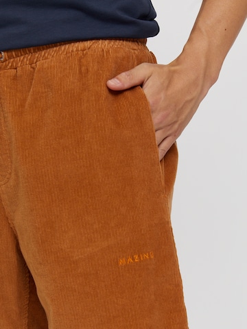 mazine Regular Pants ' Gales ' in Brown