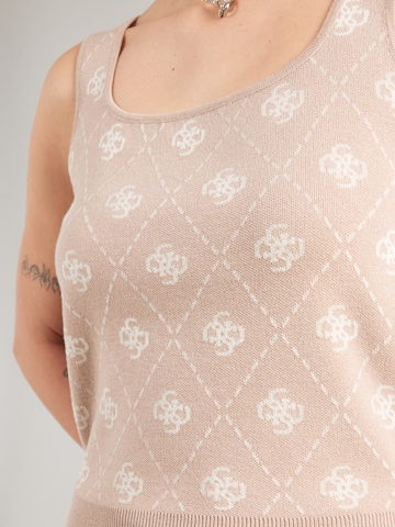 GUESS Knitted Top 'SARAH' in Brown