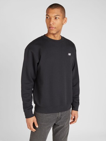 new balance Sweatshirt in Black: front