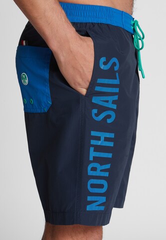 Shorts de bain North Sails en bleu