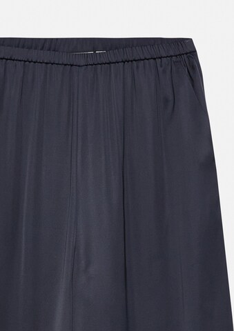 COMMA Wide Leg Hose in Blau