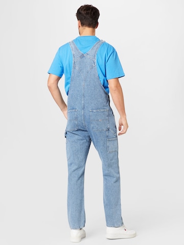 Tommy Jeans Regular Latzhose in Blau