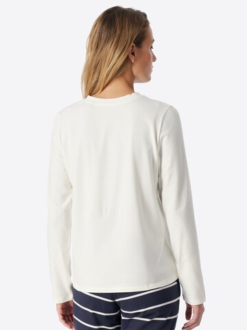 Chemise de nuit ' Mix & Relax ' SCHIESSER en blanc