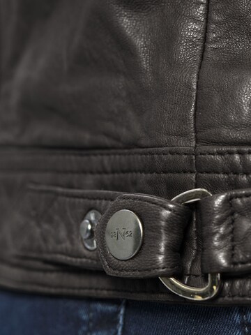 18N62 Lederjacke 'NEGascon' in Schwarz