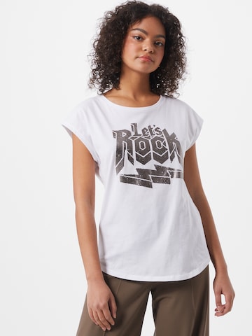 T-shirt Sofie Schnoor en blanc : devant