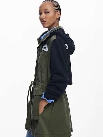 Desigual Átmeneti parka - zöld