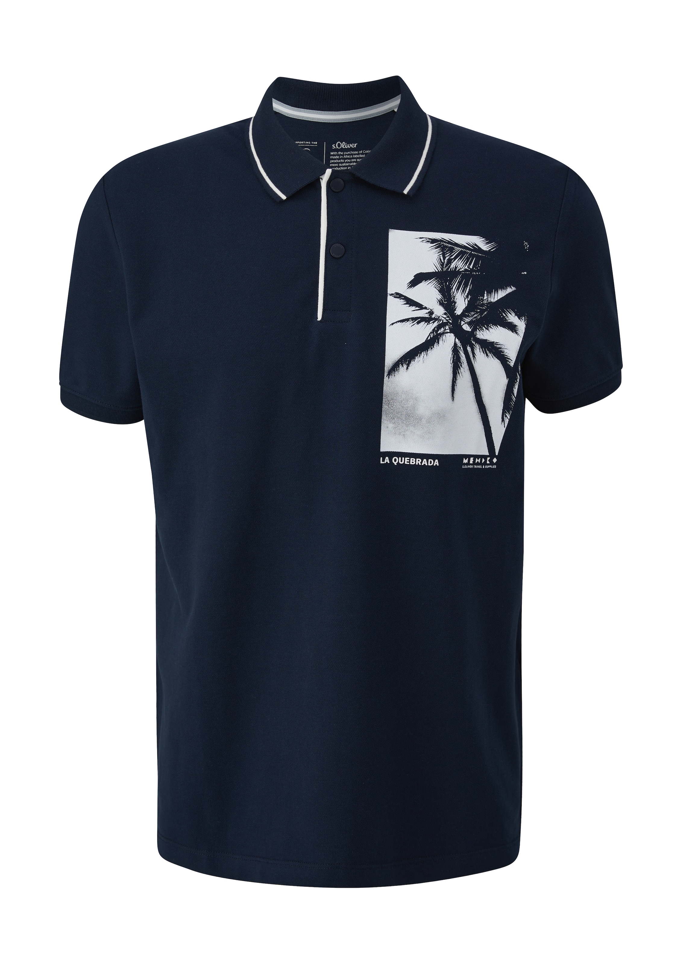 T-Shirt s.Oliver en bleu : devant