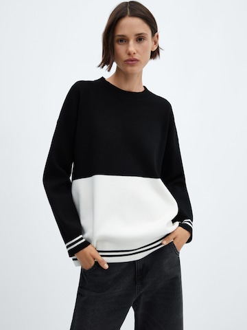 MANGO Sweater 'CODI' in Black: front