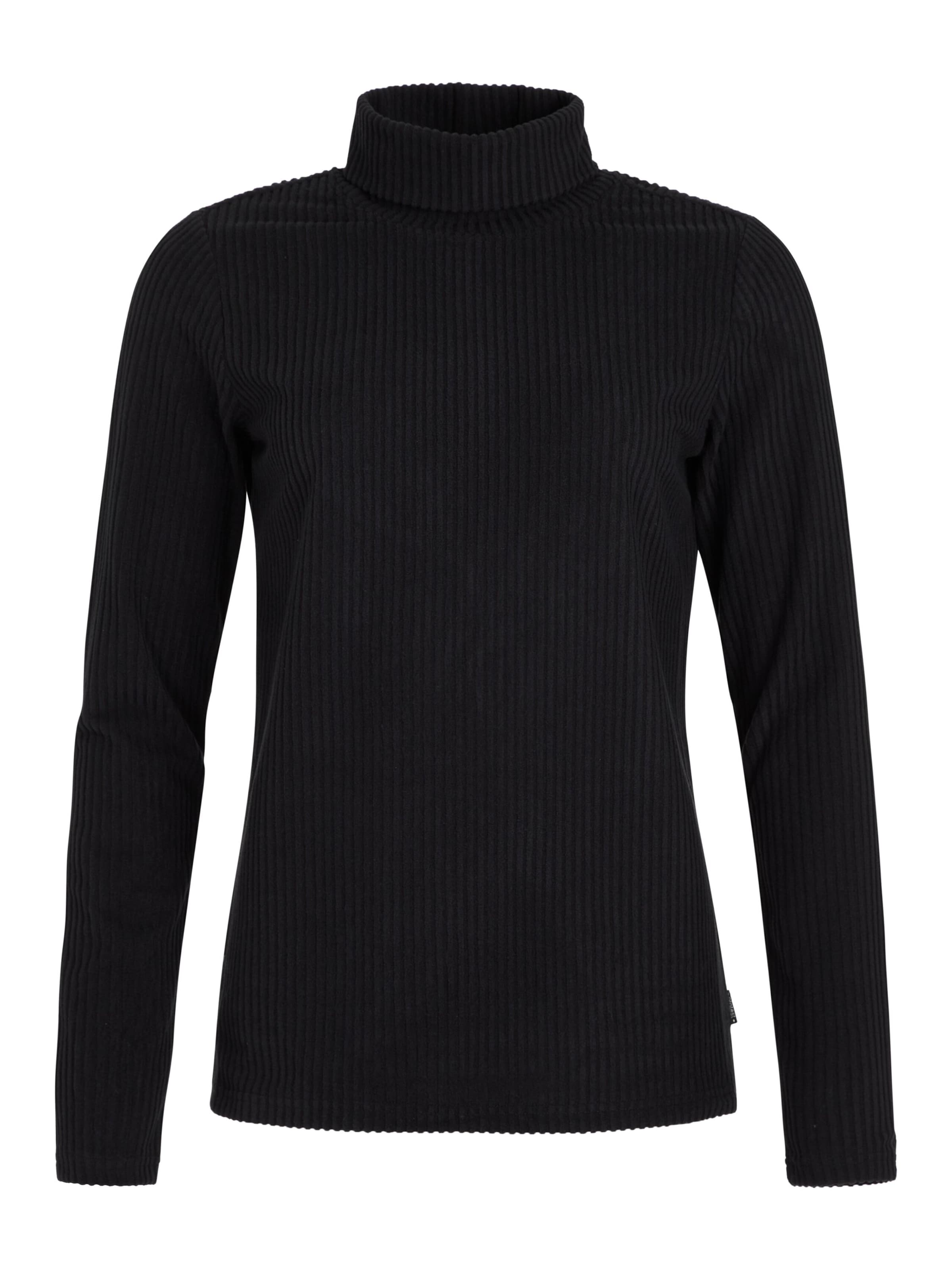 PROTEST Athletic Sweatshirt 'PRTPEARLA' in Black: front