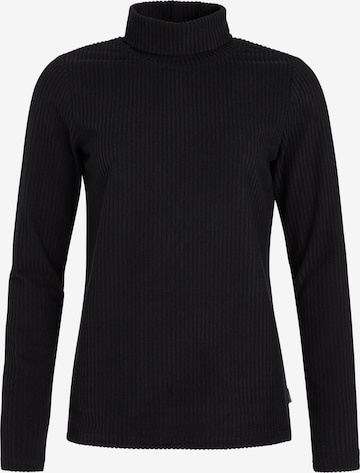PROTEST Athletic Sweatshirt 'PRTPEARLA' in Black: front