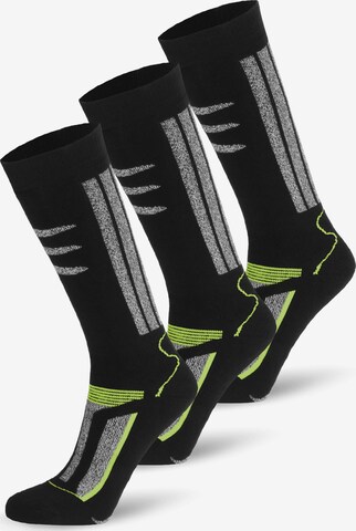 normani Socks in Black: front