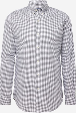 Polo Ralph Lauren Button Up Shirt in Grey: front