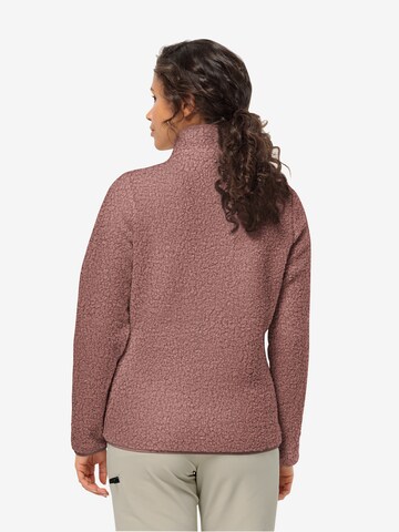 JACK WOLFSKIN Funktionsfleecejacke 'High Curl' in Pink