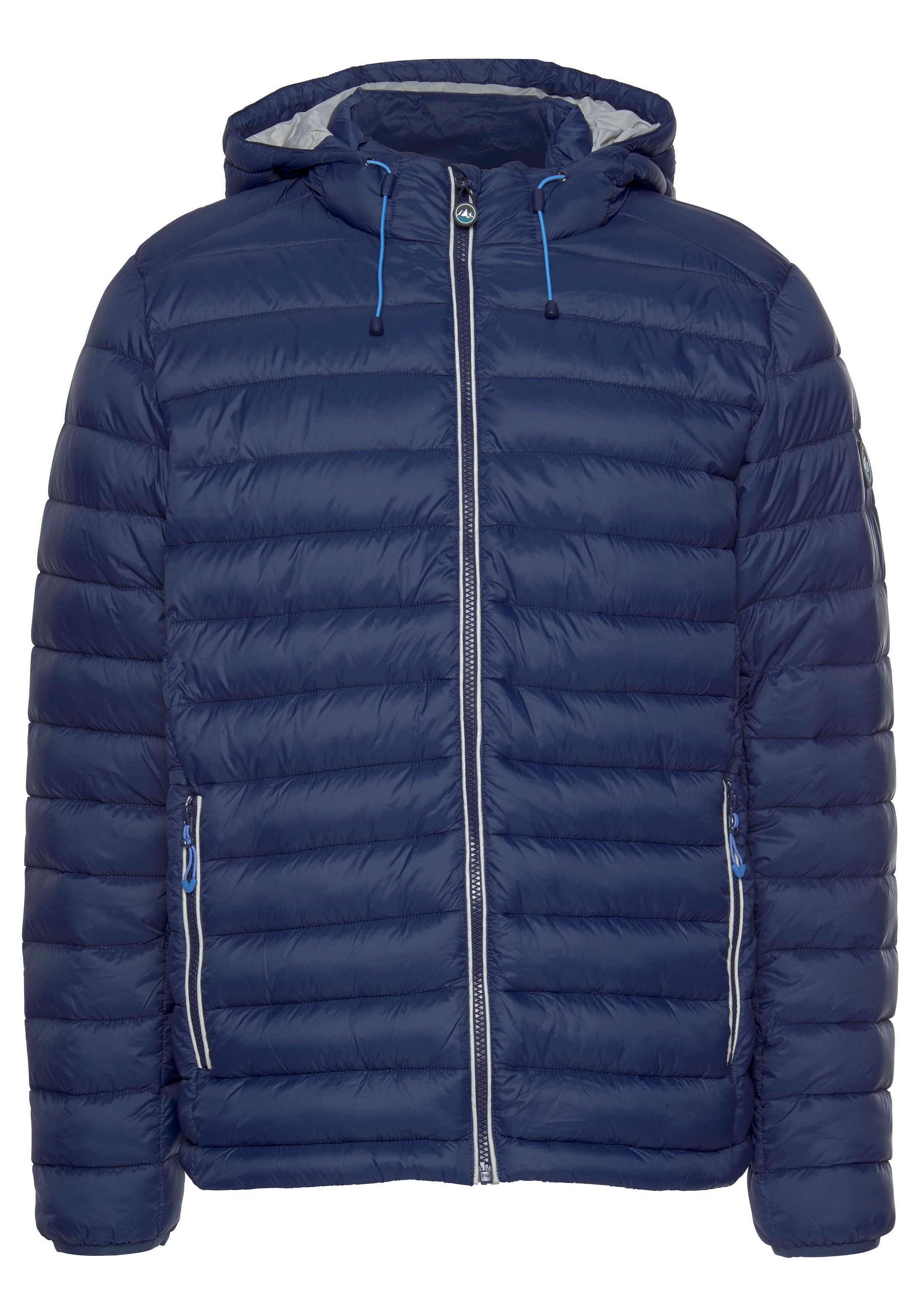 POLARINO Winter Jacket in Blue: front