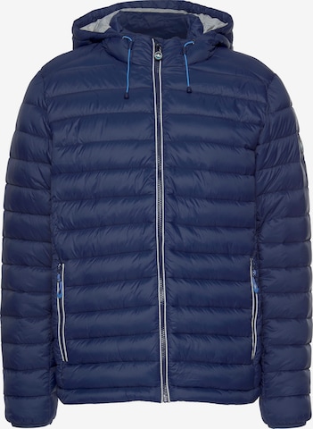 POLARINO Winterjacke in Blau: Vorderseite