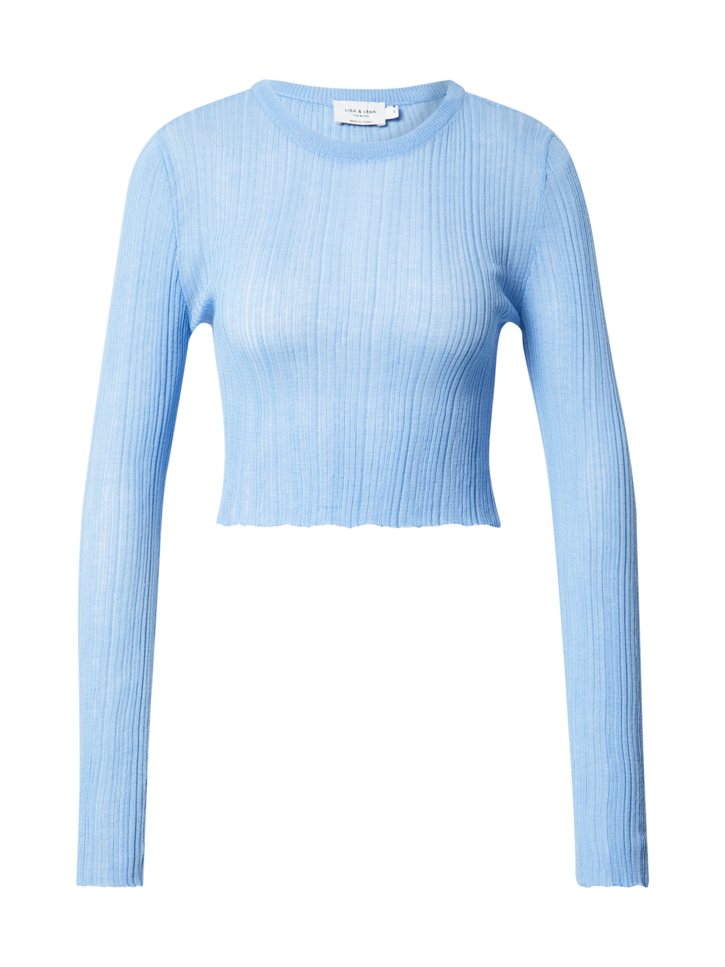 NA-KD Tričko 'Lisa & Lena' - Modrá: predná strana