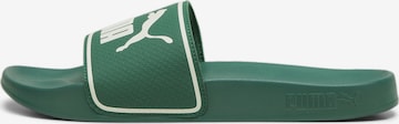 PUMA Strand-/badschoen 'Leadcat 2.0' in Groen: voorkant