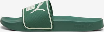 PUMA Claquettes / Tongs 'Leadcat 2.0' en vert / blanc, Vue avec produit