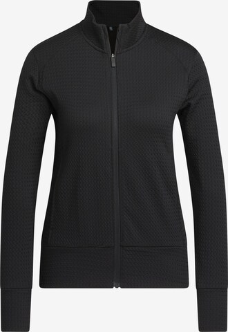 ADIDAS PERFORMANCE Athletic Jacket 'Ultimate365' in Black: front