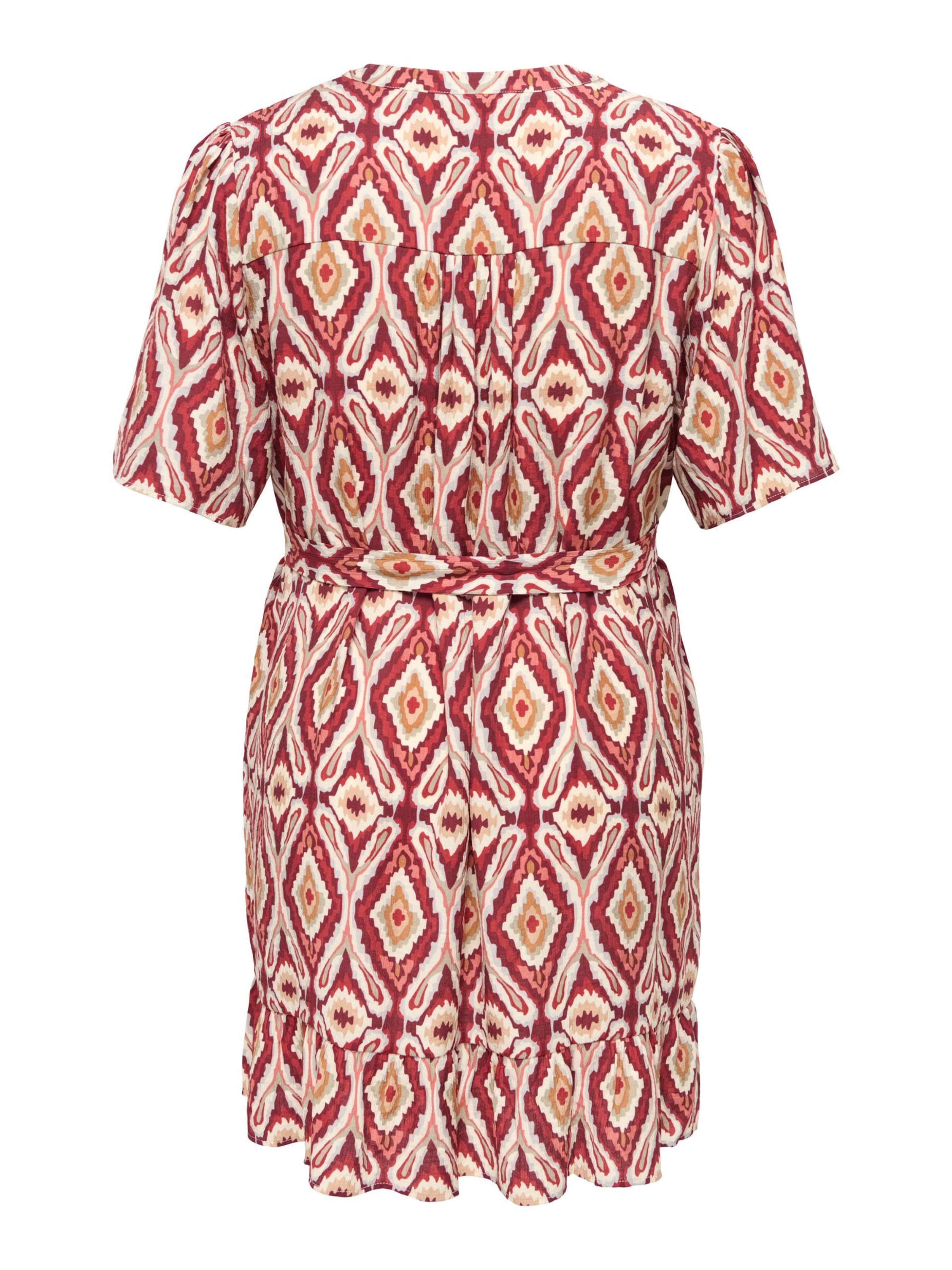 ONLY Carmakoma - Vestido 'CARAntonia' en rojo