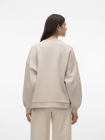 VERO MODA Sweatshirt 'MALY' in Beige
