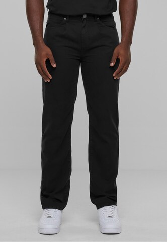 Loosefit Pantaloni di Urban Classics in nero: frontale