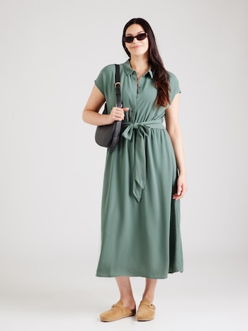 Vero Moda Curve Платье-рубашка 'VMNEWHALLIE' в Зеленый