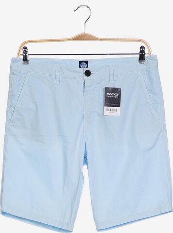 North Sails Shorts in 34 in Blue: front