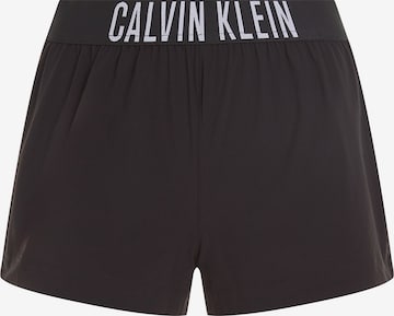melns Calvin Klein Swimwear Peldšorti: no priekšpuses
