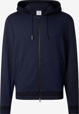 BOGNER Sweatjacke 'Forest' in Blau: Vorderseite
