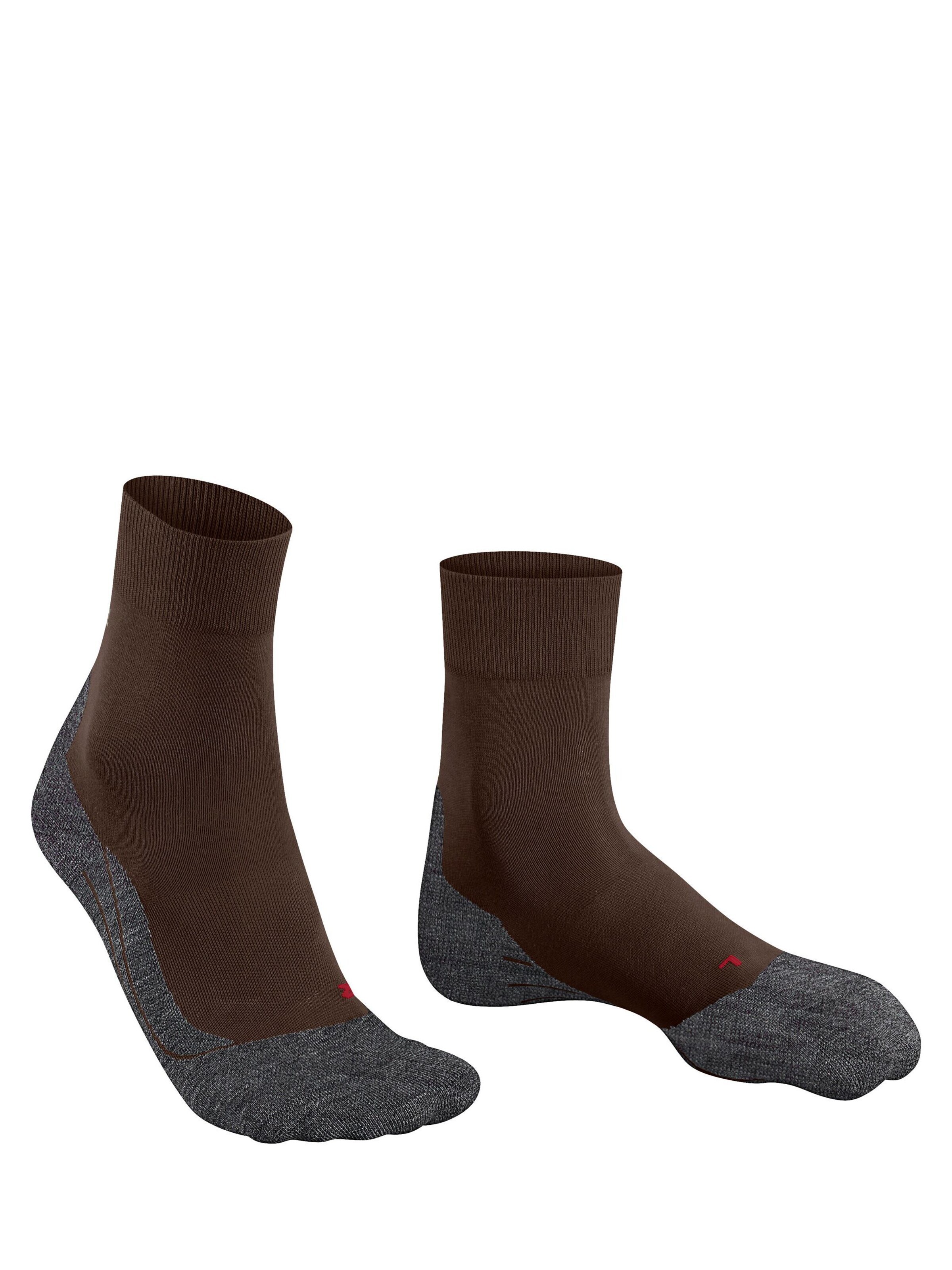 FALKE Athletic Socks 'RU4 Endurance' in Brown