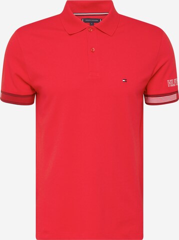 T-Shirt TOMMY HILFIGER en rouge : devant