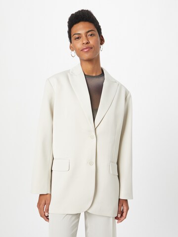 WEEKDAY Blazer 'Luna' in White: front