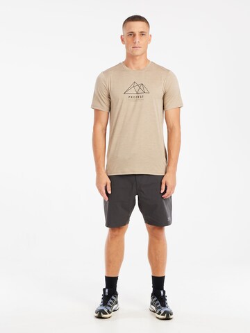 PROTEST Shirt 'PRTOliver'‌‌‌‌‌‌‌‌‌ in Braun
