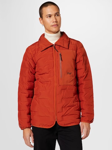 FW Between-season jacket in Red: front