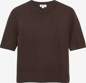 Pull-over s.Oliver en marron : devant